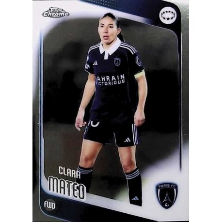 Comprar Online Clara Mateo Paris Topps Chrome Women's Champions League
