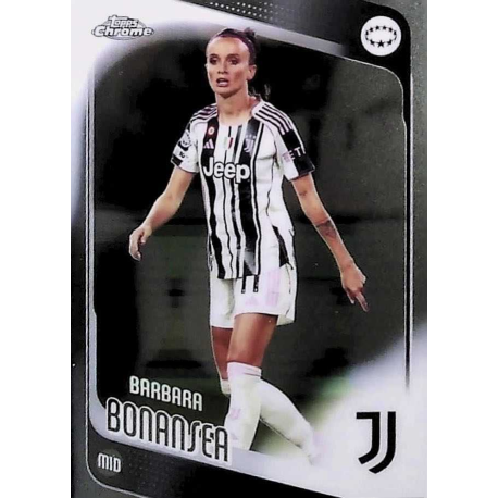 Compra ahora Barbara Bonansea Juventus Official Topps Chrome UWCL Collection