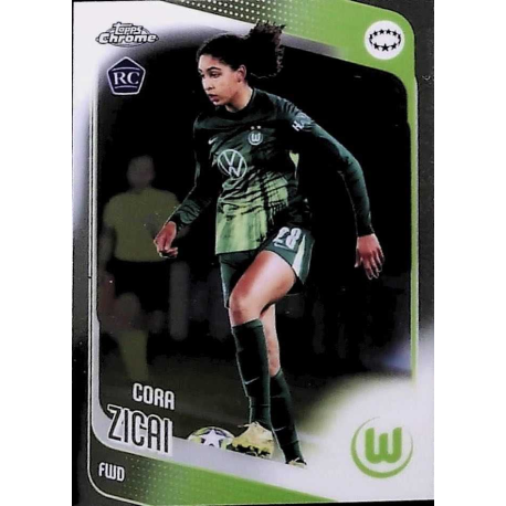 Completa tu álbum Cora Zicai VfL Wolfsburg Topps Chrome UEFA Women's Champions League 2025-26