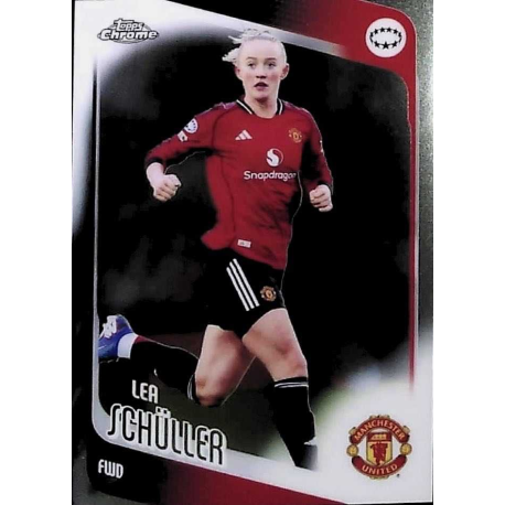 Venta Online Lea Schüller Manchester United Topps Chrome Women Soccer Cards 2025-26
