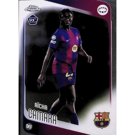 Completa tu álbum Aïcha Camara Barcelona UEFA Women's Champions League Cards