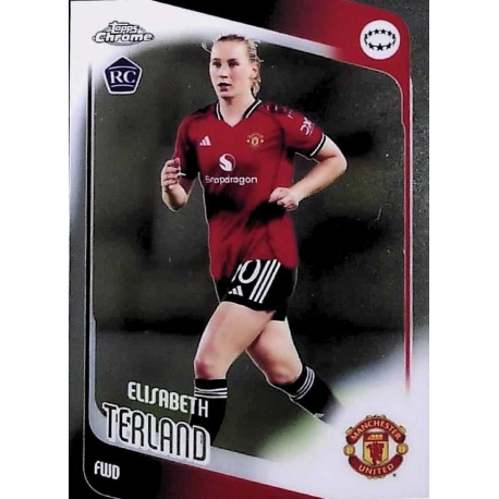 Venta Online Elisabeth Terland Manchester United Topps Chrome Women's Football Cards