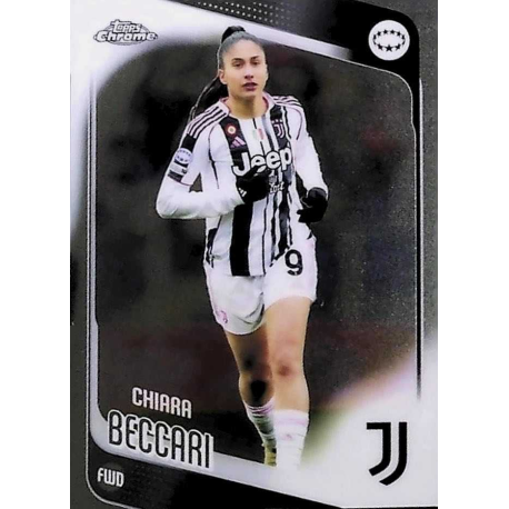No te quedes sin Chiara Beccari Juventus Topps Chrome Women's Champions League