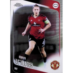 Descúbrelos Maya Le Tissier Manchester United Topps Chrome Women Soccer Cards 2025-26