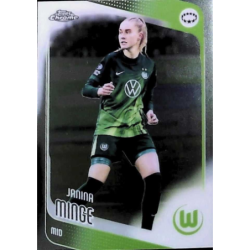 Venta Online Janina Minge VfL Wolfsburg Topps Chrome UWCL 2025-26