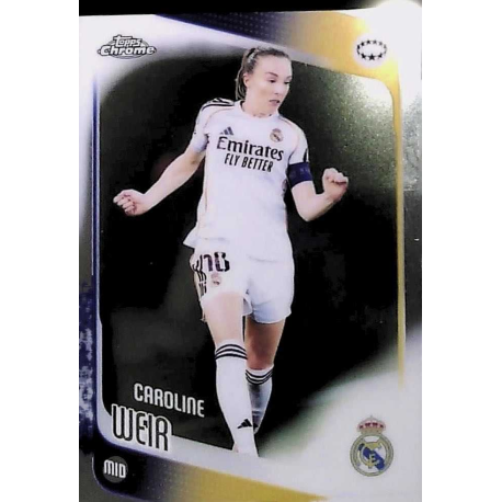 Venta Online Caroline Weir Real Madrid Topps Chrome Women's UCL Cards