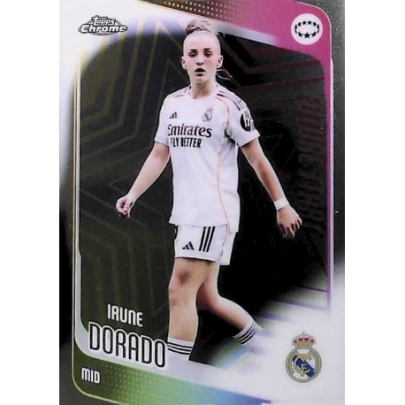 Venta Online Irune Dorado Real Madrid Topps Chrome UWCL 2025-26