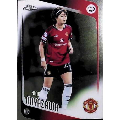 Venta Online Hinata Miyazawa Manchester United Topps Chrome UWCL 2025-26