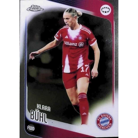 Completa tu álbum Klara Bühl Bayern München UEFA Women's Champions League Cards