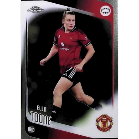 Comprar Online Ella Toone Manchester United Topps Chrome UWCL 2025-26