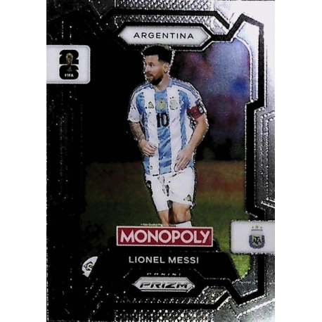 Compra ahora Lionel Messi Argentina Monopoly Prizm Football Trading Cards