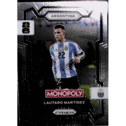 Colecciónalos Lautaro Martínez Argentina Panini Monopoly Prizm FIFA World Cup 2026