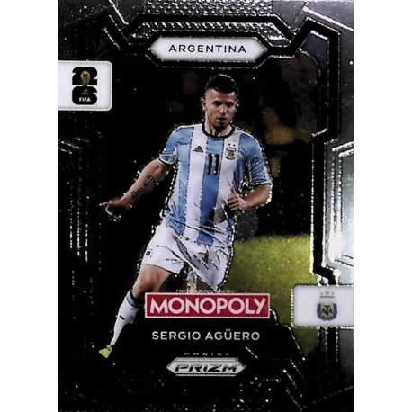 Venta Online Sergio Agüero Argentina FIFA World Cup 2026 Monopoly Cards