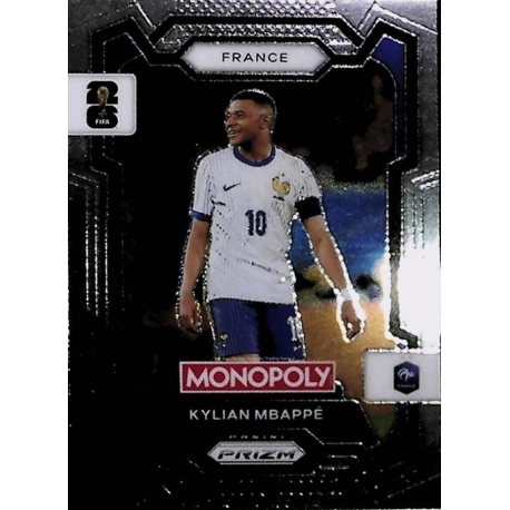 Compra ahora Kylian Mbappé France Panini Monopoly Soccer Cards 2026