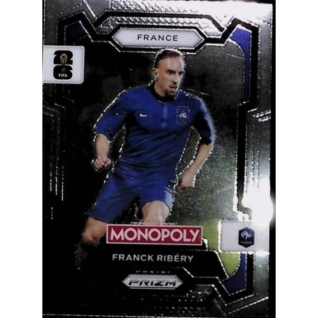 Descúbrelos Franck Ribery France Panini Monopoly FIFA Cards 2026