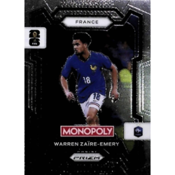Añade a tu colección Warren Zaïre-Emery France Monopoly Prizm FIFA World Cup 2026