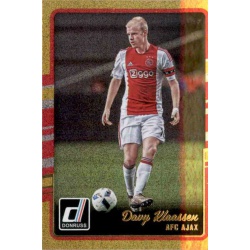 Davy Klaassen Gold Parallel Donruss Gold Parallel 2016-17