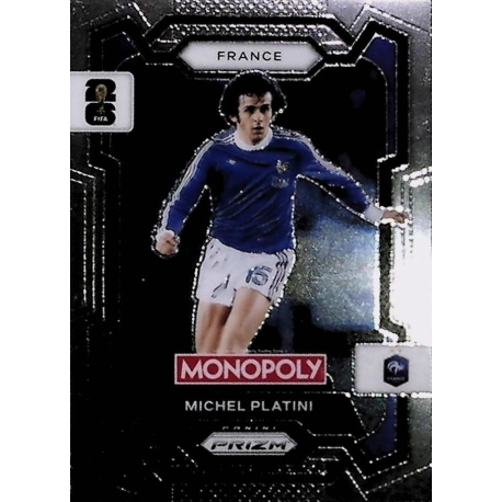 Venta Online Michel Platini France Panini Monopoly Prizm World Cup Trading Cards