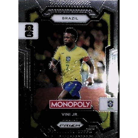 Añade a tu colección Vini Jr Brazil Panini Monopoly Collectible Cards FIFA 2026
