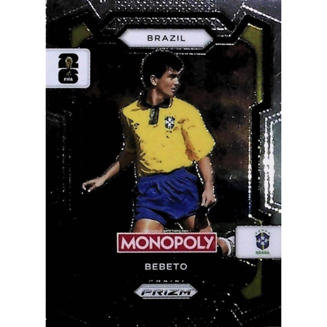 Oferta Online Bebeto Brazil Monopoly Prizm Trading Cards FIFA World Cup