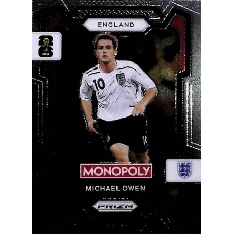 Compra ahora Michael Owen Englad Panini FIFA World Cup 2026 Monopoly Prizm
