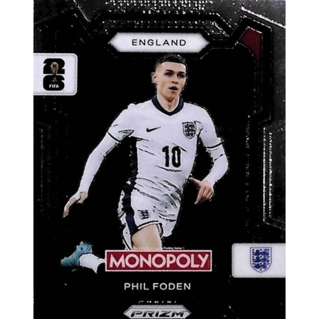 Venta Online Phil Foden England Panini Monopoly Prizm Soccer Collection