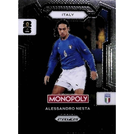 Venta Online Alessandro Nesta Italy Panini Monopoly Collectible Cards FIFA 2026