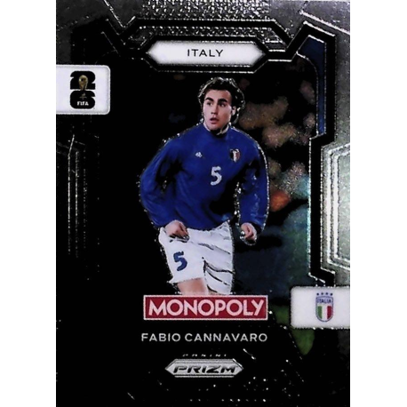 Venta Online Fabio Cannavaro Italy Monopoly Prizm FIFA World Cup 2026
