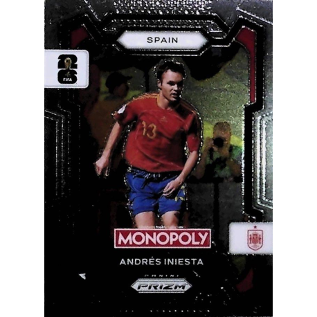 Compra ahora Andrés Iniesta Spain Monopoly Prizm FIFA 26