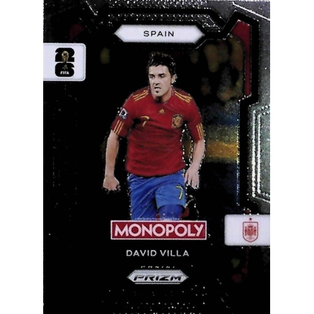 Compra ahora David Villa Spain Monopoly Prizm Trading Cards FIFA World Cup