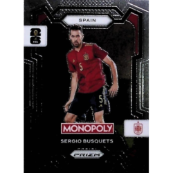 Compra ahora Sergio Busquets Spain Panini FIFA World Cup 2026 Monopoly Prizm