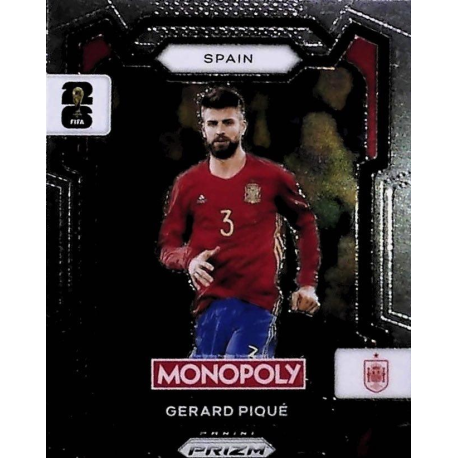 Venta Cards Gerard Piqué Spain FIFA 2026 Monopoly Trading Cards