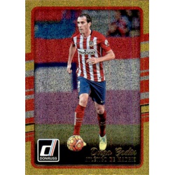 Diego Godin Gold Parallel Donruss Gold Parallel 2016-17