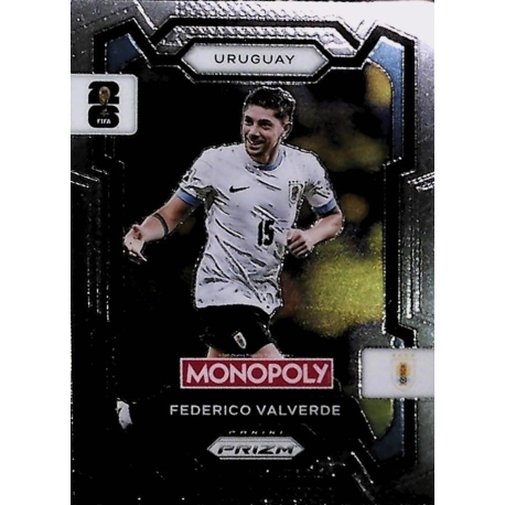 Añade a tu colección Federico Valverde Uruguay Monopoly Panini FIFA 2026 Collection