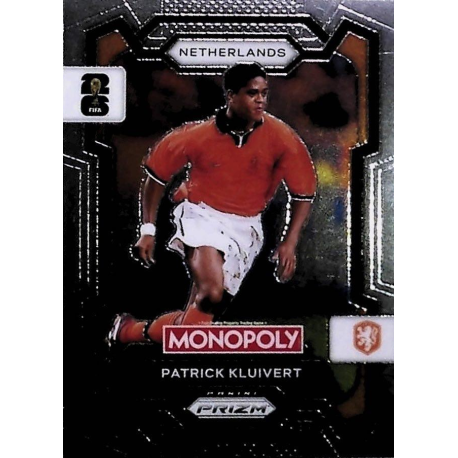 Añade a tu colección Patrick Kluivert Netherlands Monopoly Panini Prizm World Cup
