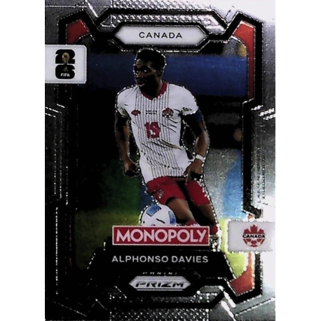Venta Cards Alphonso Davies Canada FIFA 2026 Monopoly Trading Cards