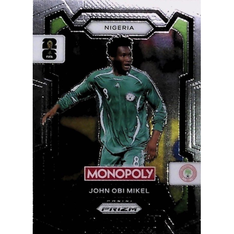 Hazte con ellos John Obi Mikel Nigeria Panini FIFA World Cup 2026 Monopoly Prizm