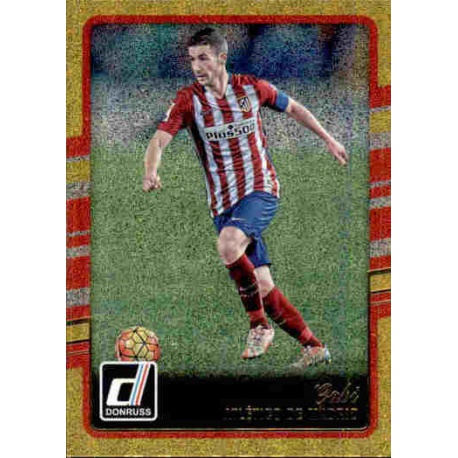 Gabi Atletico Gold Parallel Donruss Gold Parallel 2016-17