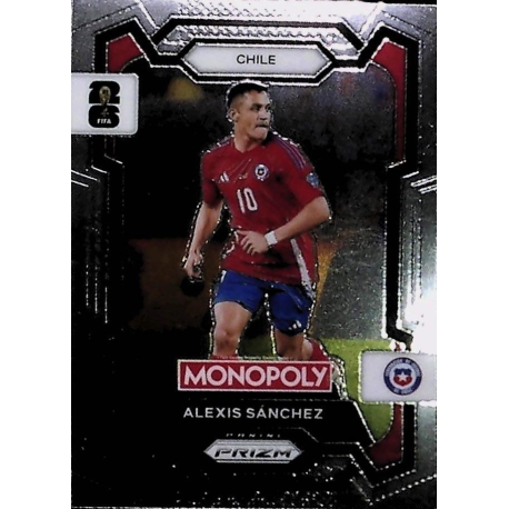 Colecciónalos Alexis Sánchez Chile Panini Monopoly FIFA World Cup 26
