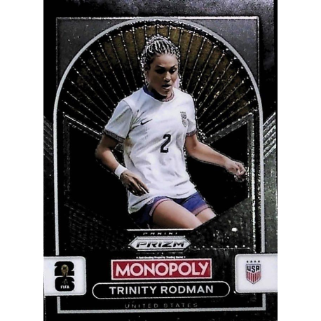 Compra ahora Trinity Rodman United States Panini Monopoly Prizm FIFA World Cup 2026