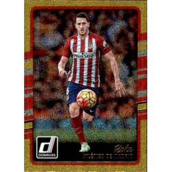 Koke Atletico Gold Parallel Donruss Gold Parallel 2016-17