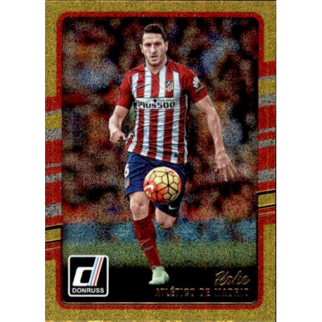 Koke Atletico Gold Parallel Donruss Gold Parallel 2016-17