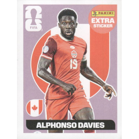 Oferta Cromos Mundial Alphonso Davies Cánada Extra Stickers Fifa World Cup 2026 Stickers