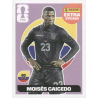 Consigue ahora Moisés Caicedo Ecuador Extra Stickers Panini Fifa 2026 Stickers Box