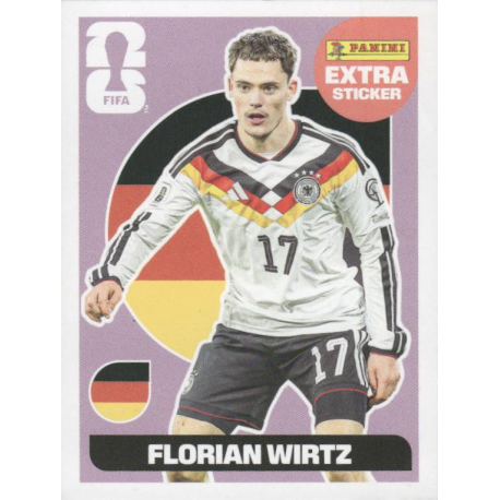 Colecciónalos Florian Wirtz Germany Extra Stickers World Cup 2026 Sticker Collection