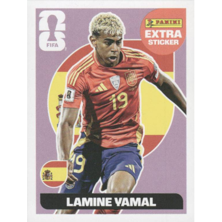 Venta Cromos Mundial Lamine Yamal España Extra Stickers Stickers Fifa World Cup 2026
