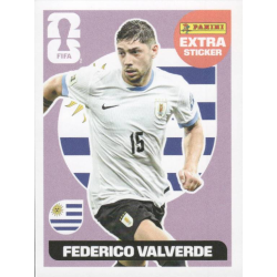 Compra ahora Federico Valverde Uruguay Extra Stickers Cromos Panini Mundial 2026