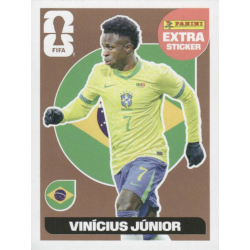 Añade a tu colección Vinícíús Júnior Brazil Bronze Extra Stickers Panini World Cup 2026 Stickers