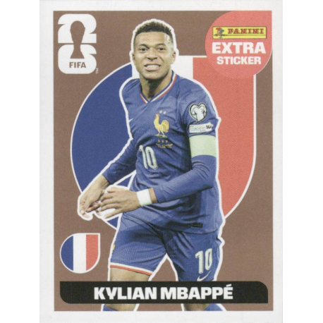 Comprar Online Kylian Mbappé France Bronze Extra Stickers Album Mundial 2026 Panini