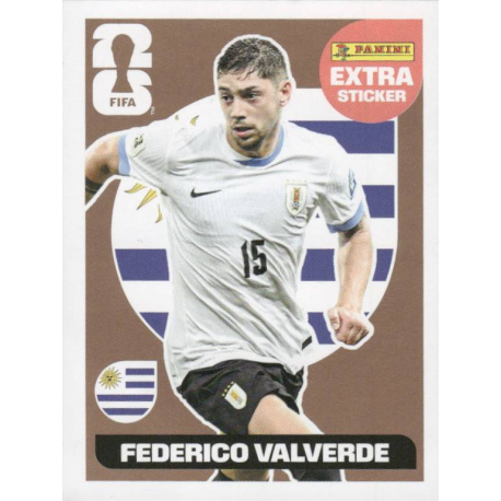 Venta Cromos Mundial Federico Valverde Uruguay Bronze Extra Stickers Cromos Fifa 2026